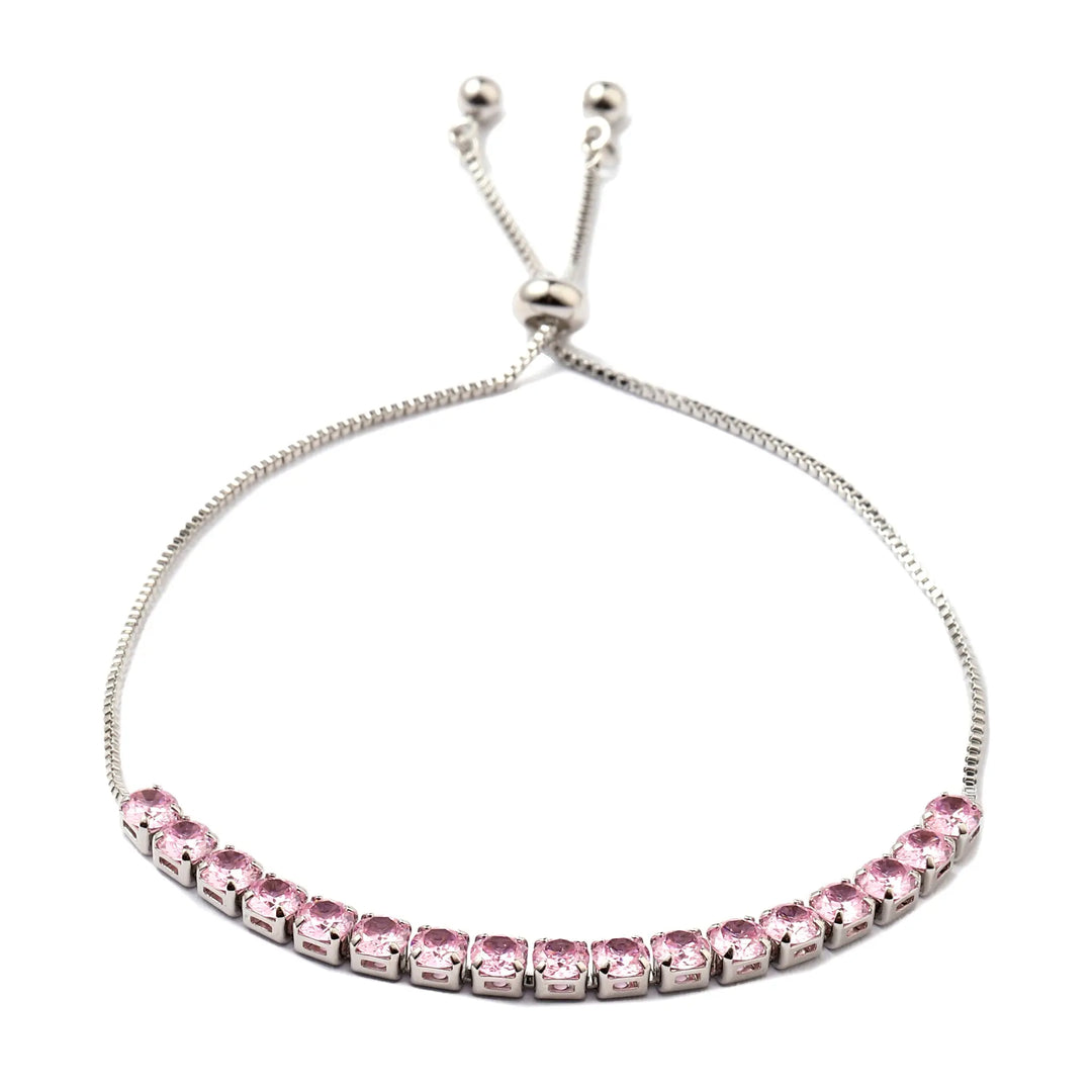 Silver Blush Watch Bracelet Stack | Salty
