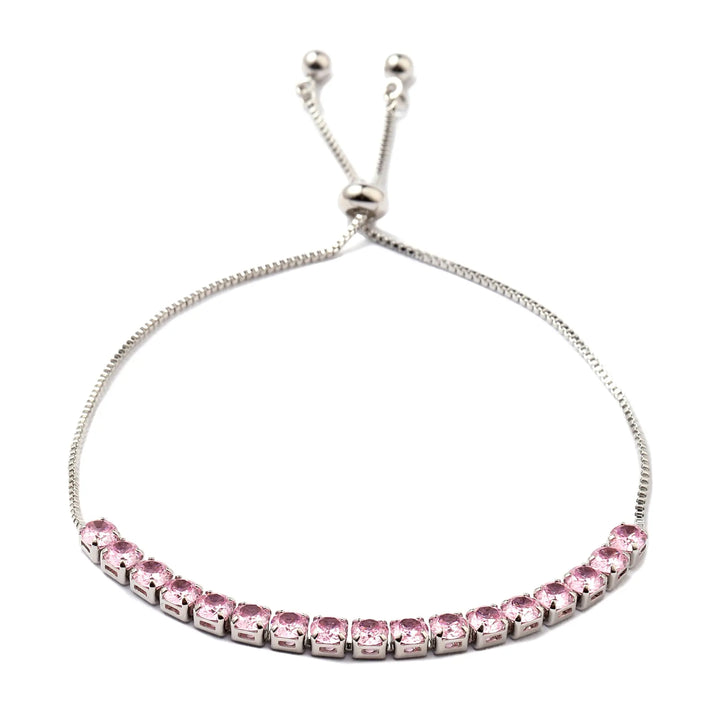 Silver Blush Watch Bracelet Stack | Salty