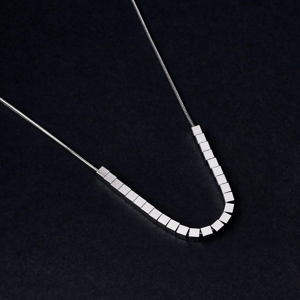 Silver Chevron Chain