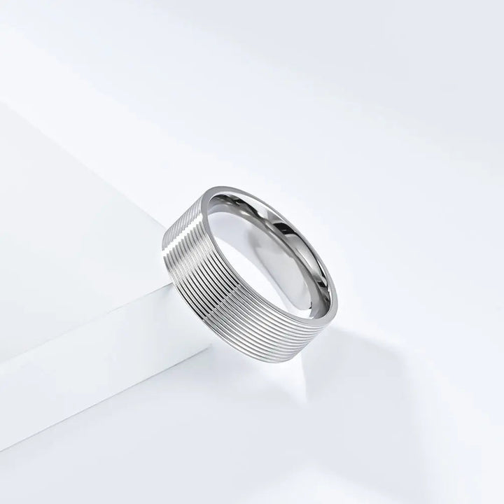 Silver Class Ring