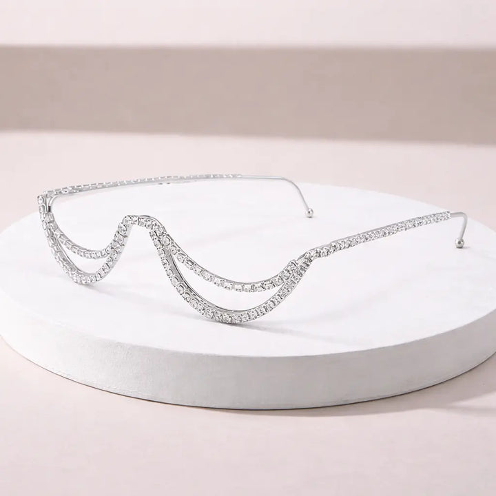 Silver Drape Chain Shades | Salty