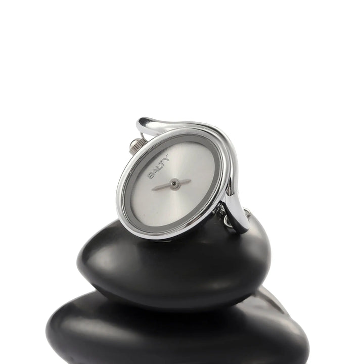 Silver Flow Watch Ring | Salty