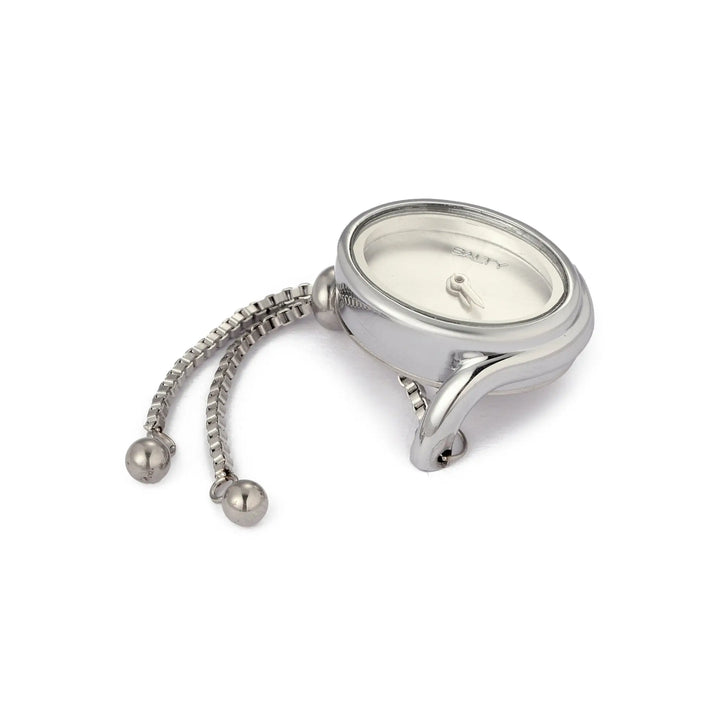 Silver Flow Watch Ring | Salty