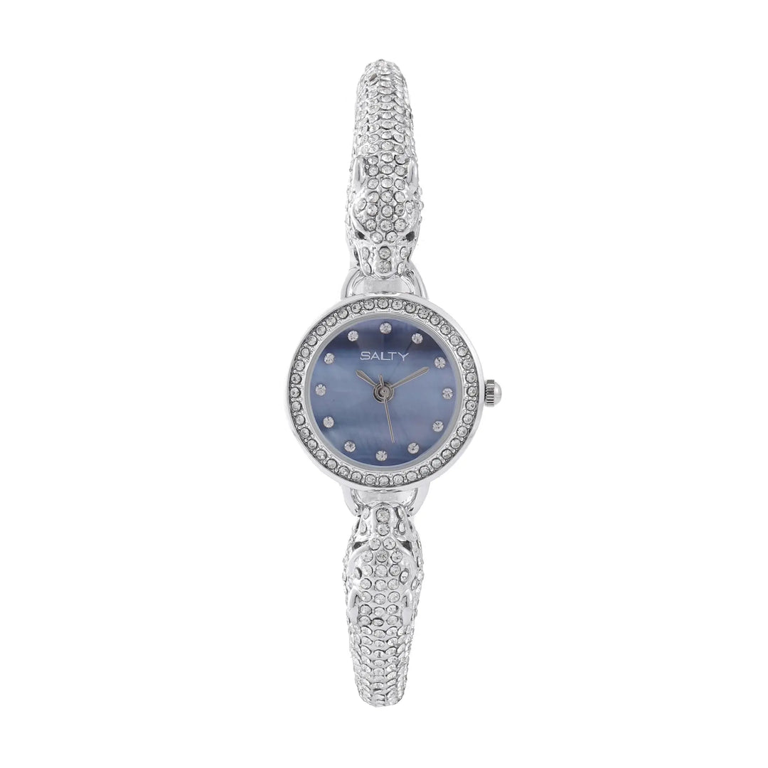 Silver Frost Watch Bracelet Stack | Salty