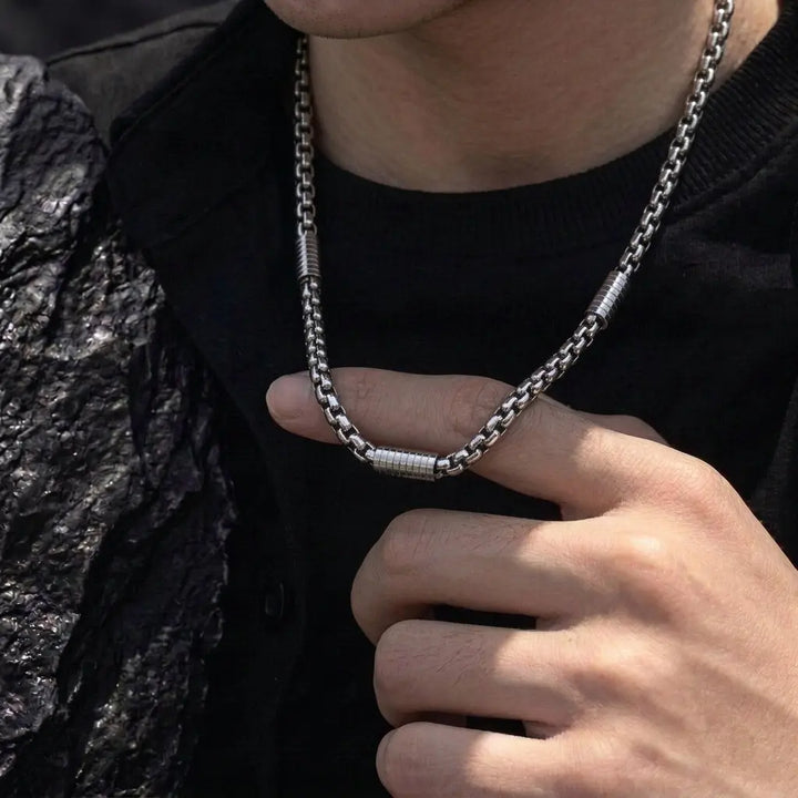 Silver Sovereign Mens Jewellery Set | Salty