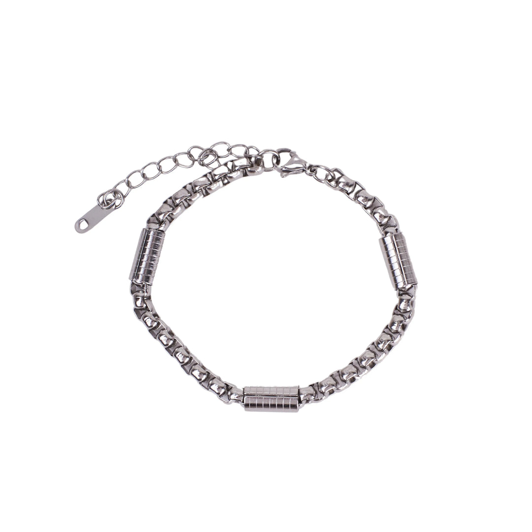Silver Stunner Watch Bracelet Stack | Salty