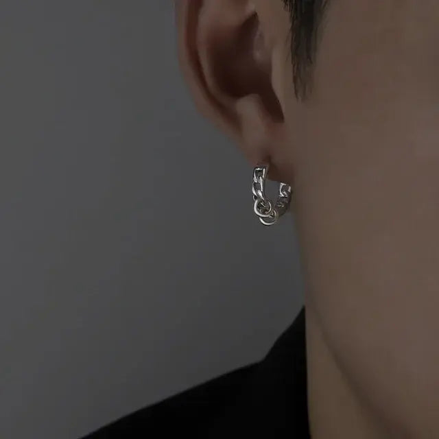 Silver Viper Earrings - Salty Accessories