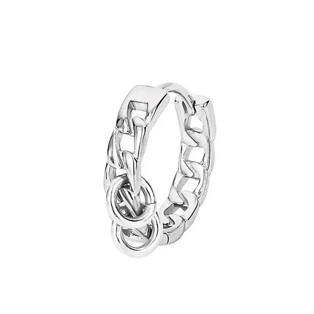 Silver Viper Earrings - Salty Accessories
