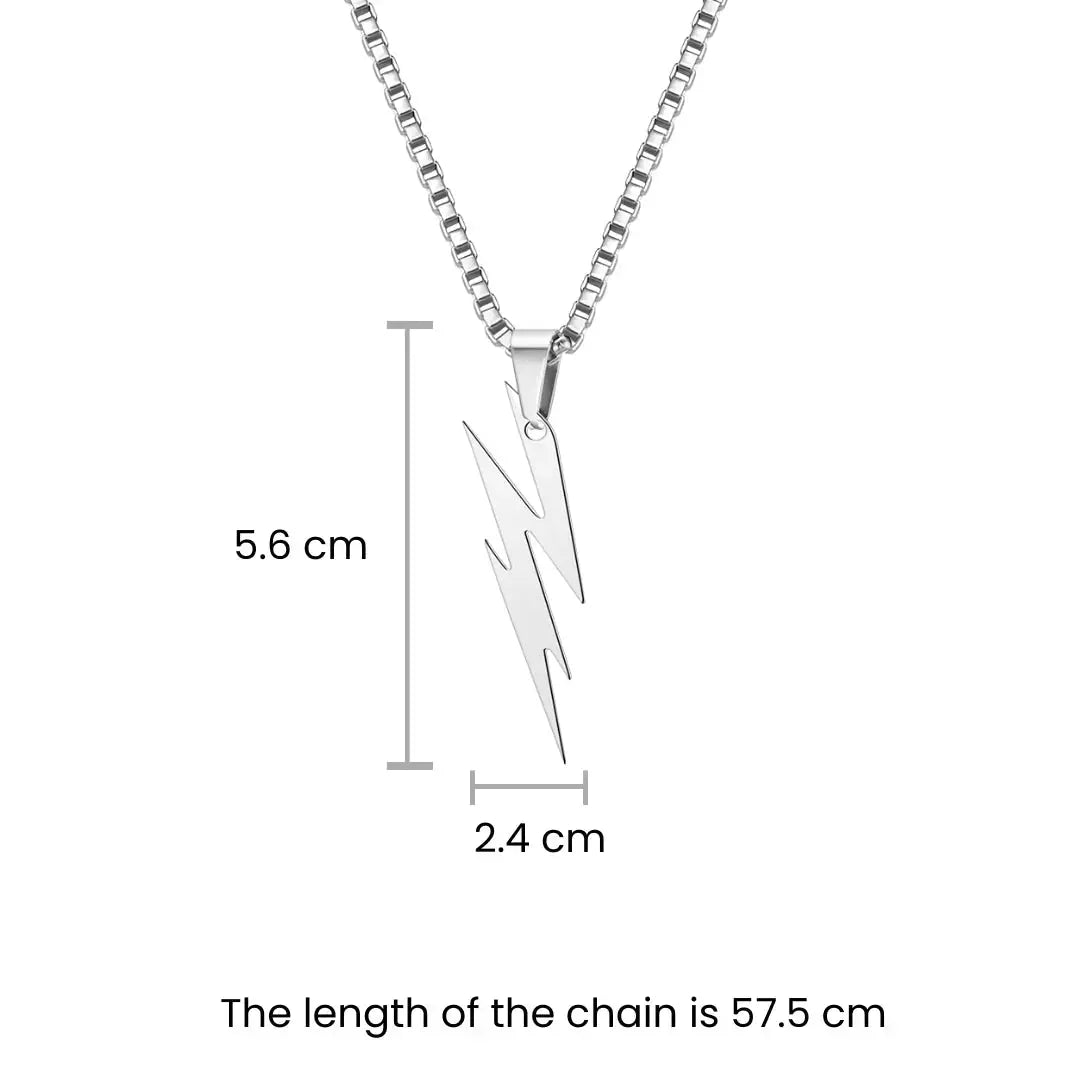 Silver Voltage Necklace - Salty Accessories