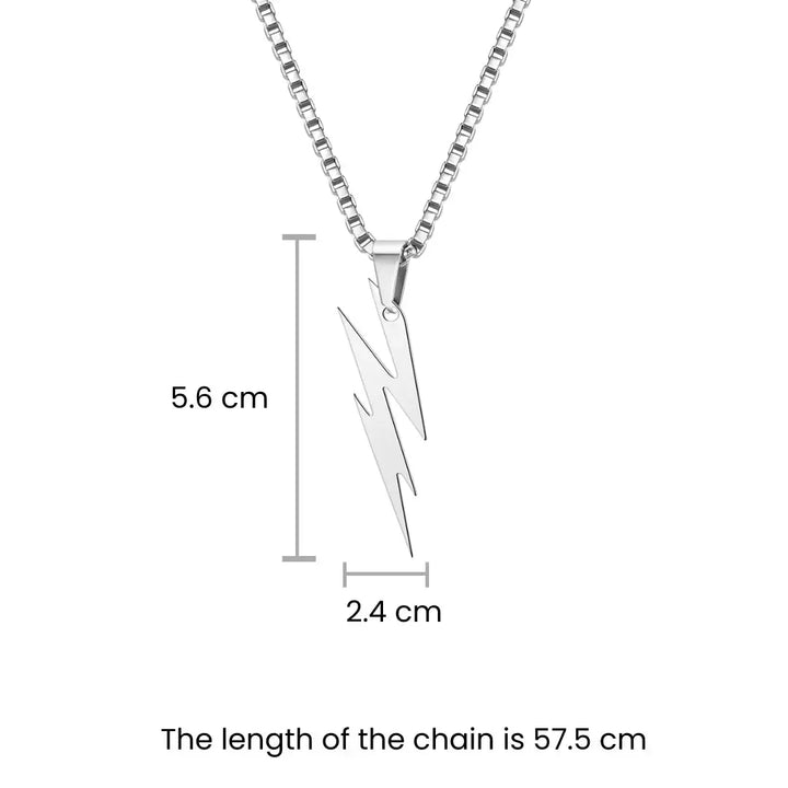 Silver Voltage Necklace - Salty Accessories