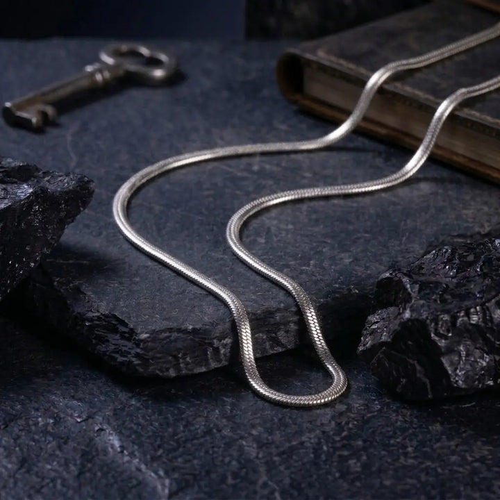Silver Whisper Mens Chain & Bracelet Combo | Salty