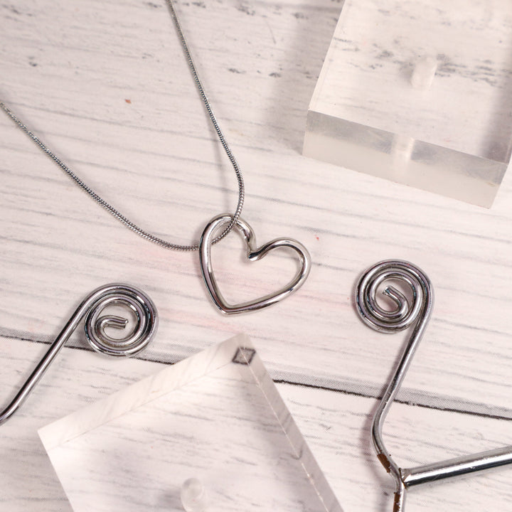 Silver Enchanté Charm Necklace - Salty Accessories