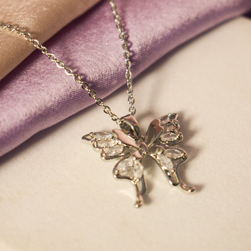 Silver Lumin Necklace - Salty Accessories