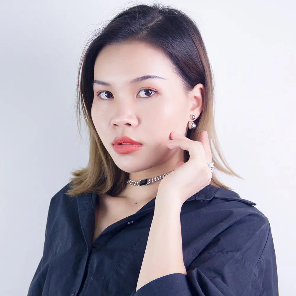 Silver Plated Double Ball Earrings - Salty Accessories