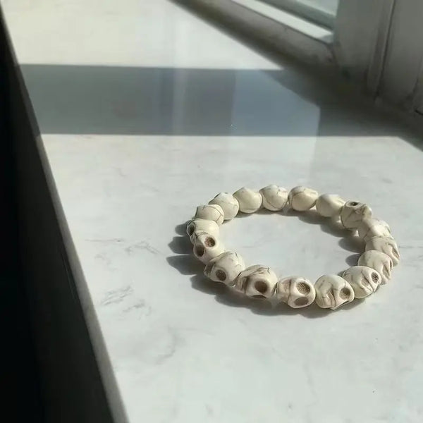 Skullbound Bead Bracelet