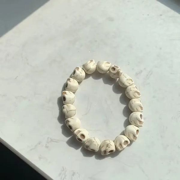 Skullbound Bead Bracelet