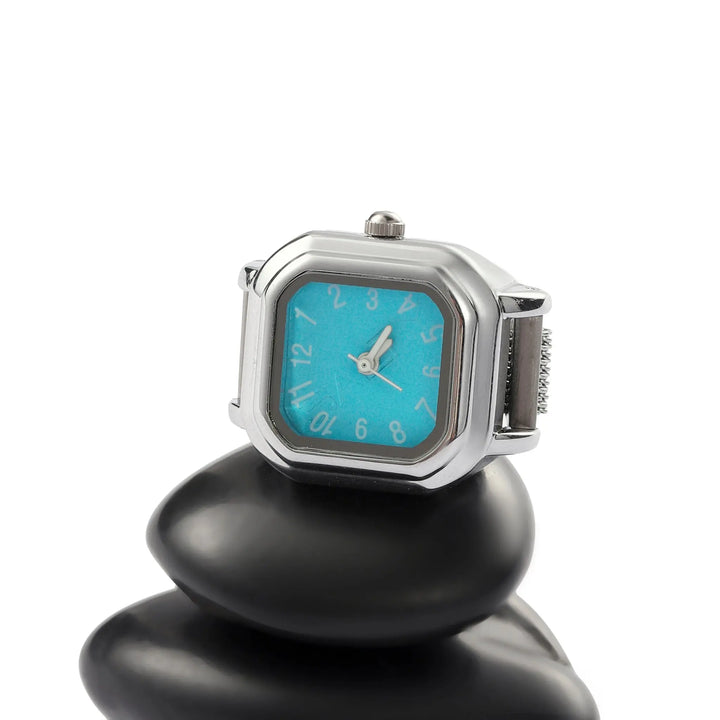 Sky Melt Watch Ring - Cyan | Salty