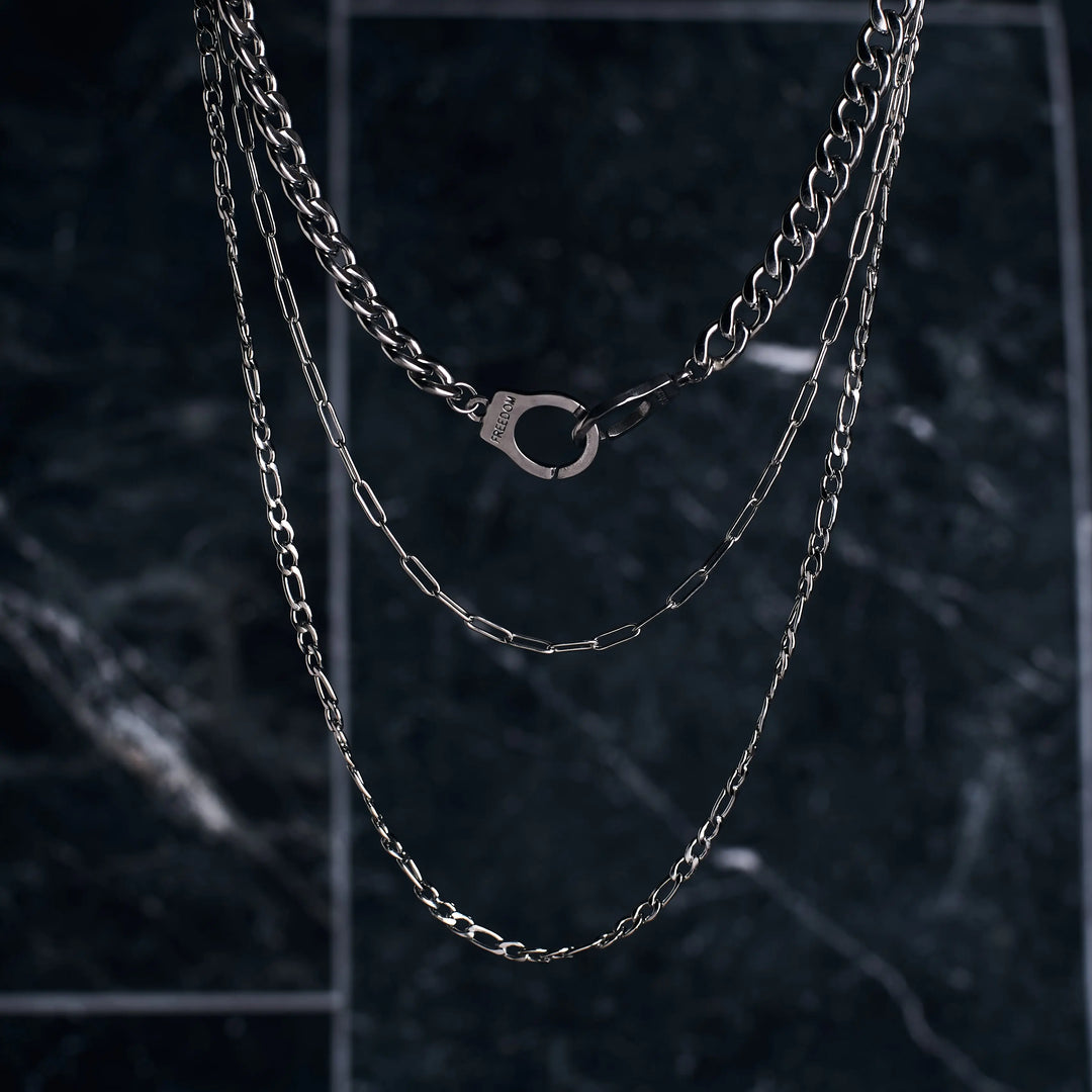 Sleek Linking Layered Chain | Salty