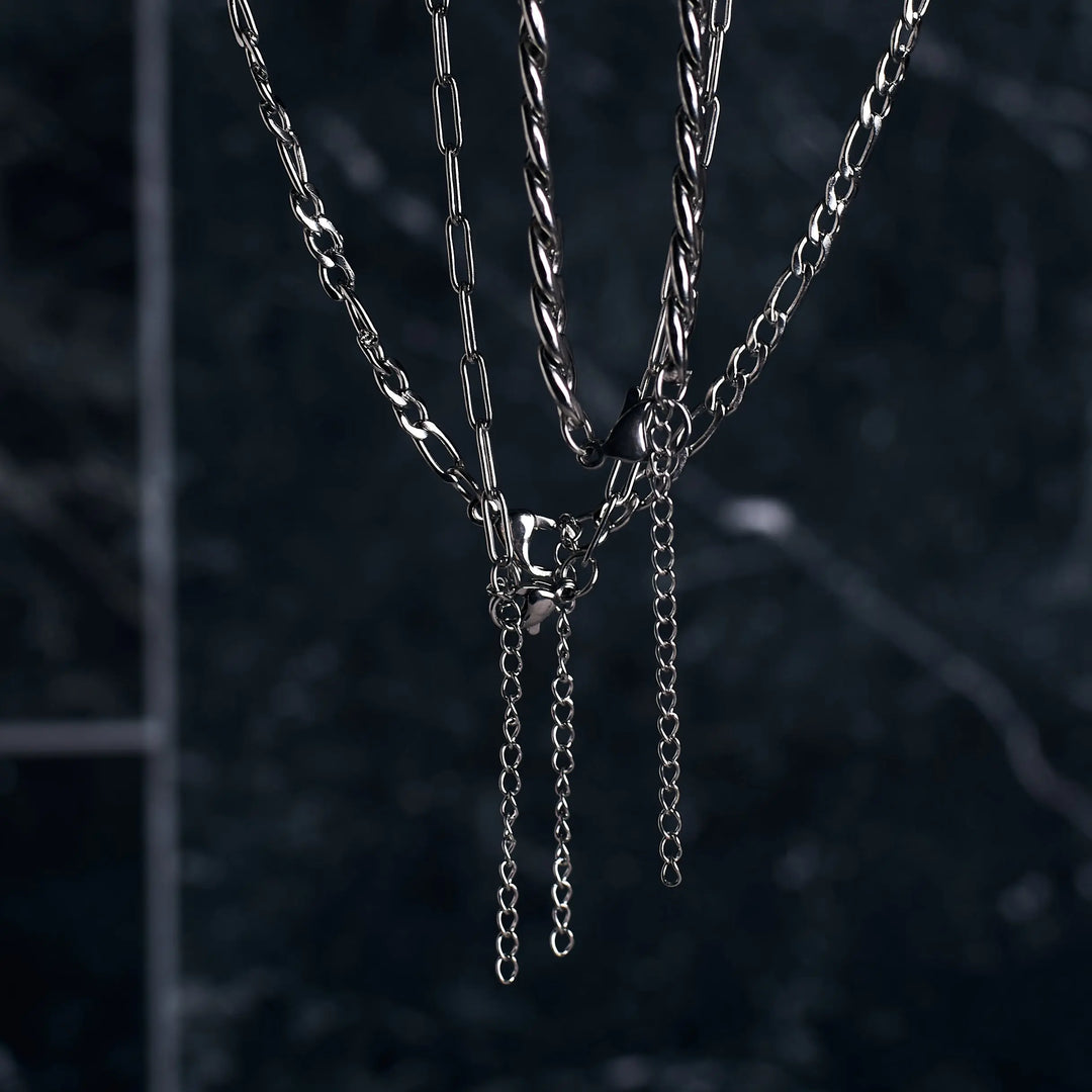 Sleek Linking Layered Chain | Salty