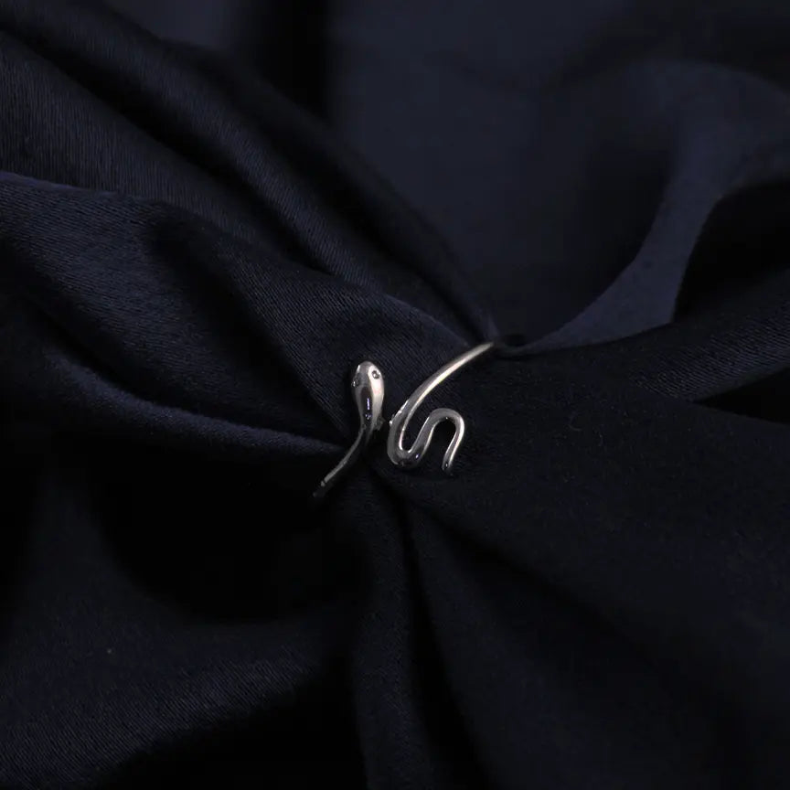 Slytherin Silver Ring - Salty Accessories