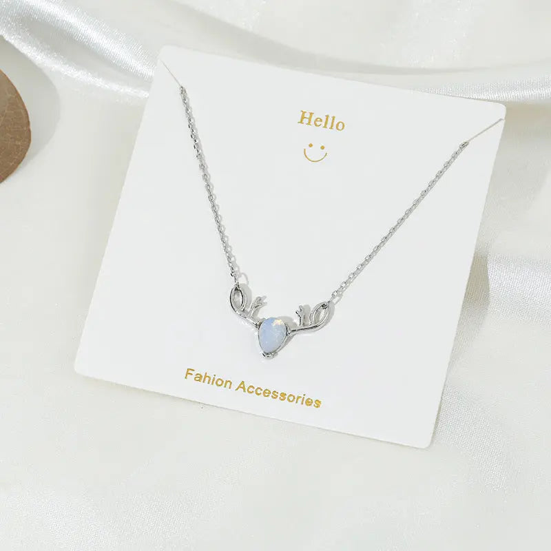Snape's Patronus Harry Potter Charm Necklace - Salty Accessories