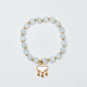 Soft Cloudstone Beaded Band - Salty Accessories