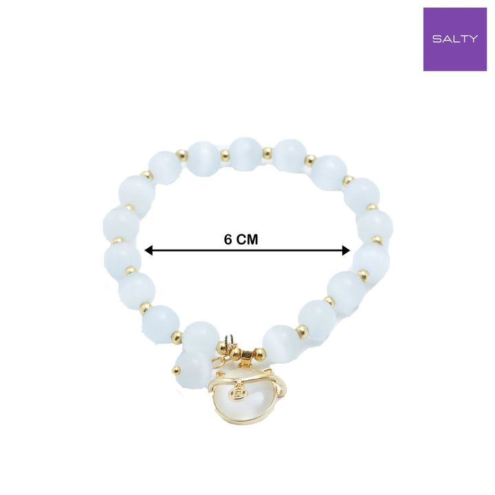 Soft Crystalloom Beaded Band - Salty Accessories