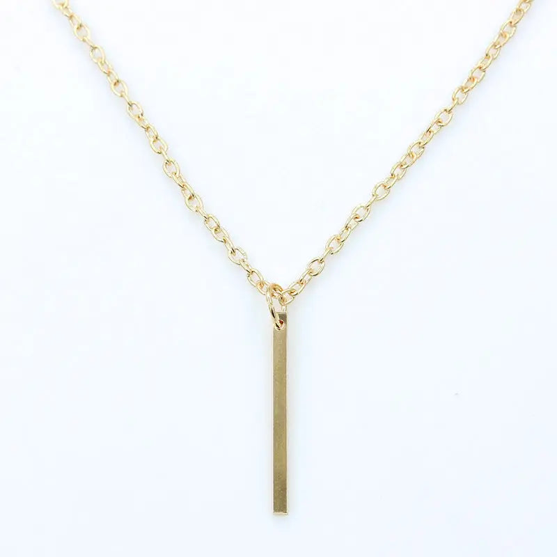 Solid Chain Necklace - Gold - Salty Accessories