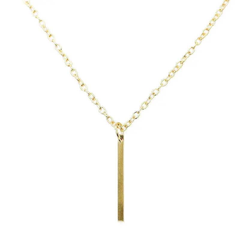 Solid Chain Necklace - Gold - Salty Accessories