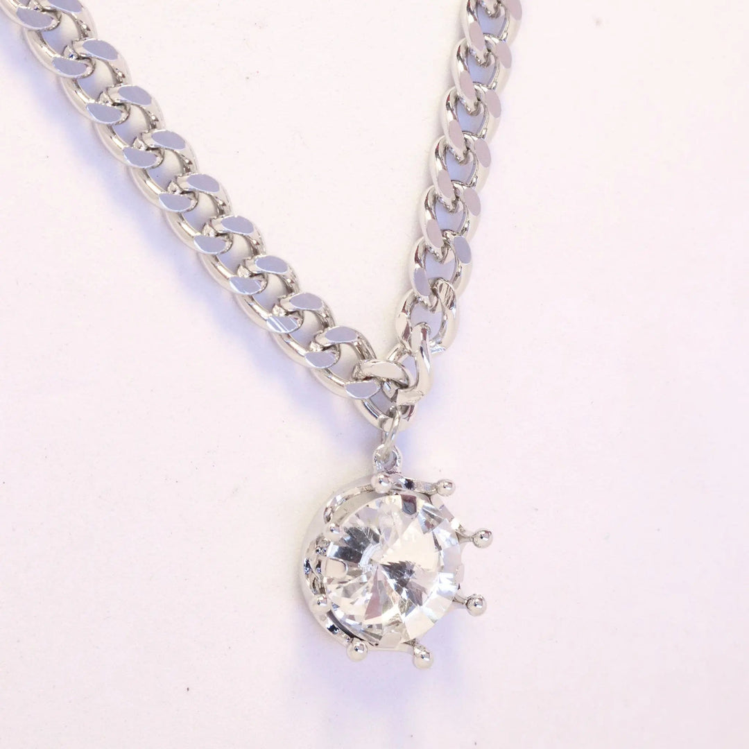 Solitaire Stone Necklace - Salty Accessories