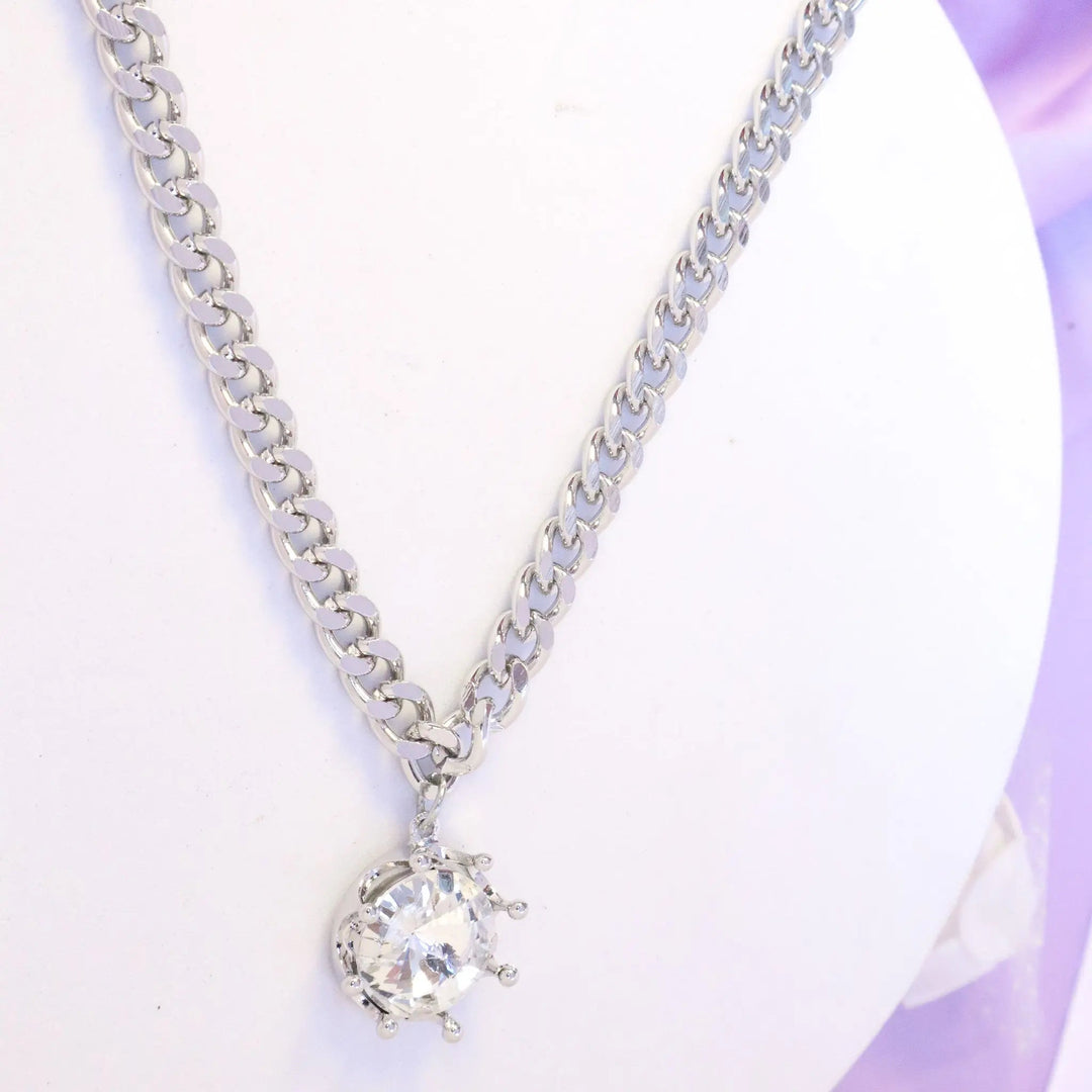 Solitaire Stone Necklace - Salty Accessories