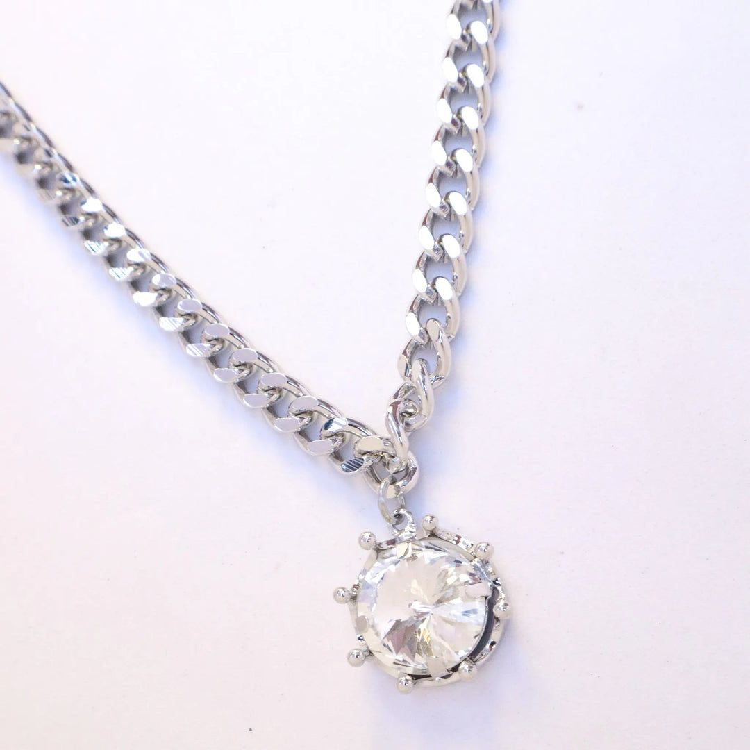 Solitaire Stone Necklace - Salty Accessories
