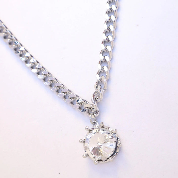 Solitaire Stone Necklace - Salty Accessories