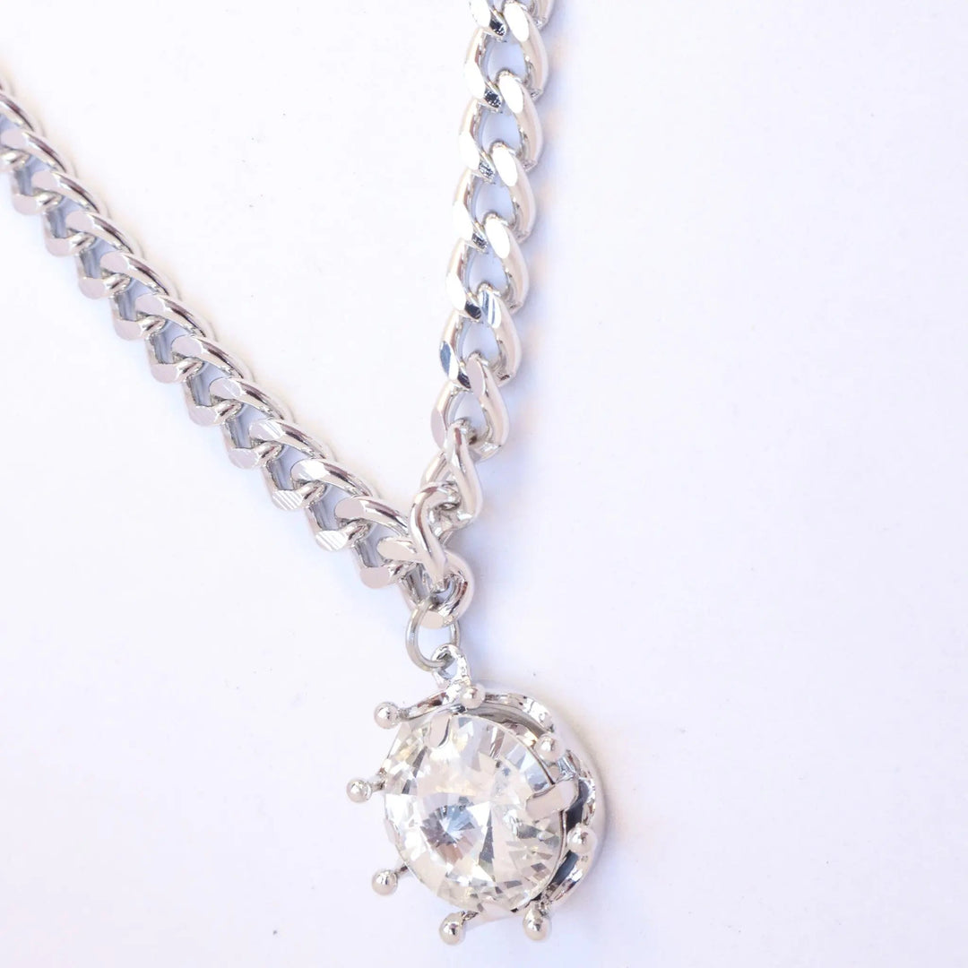 Solitaire Stone Necklace - Salty Accessories