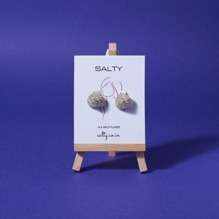 Solitaire Drop Studs - Salty Accessories