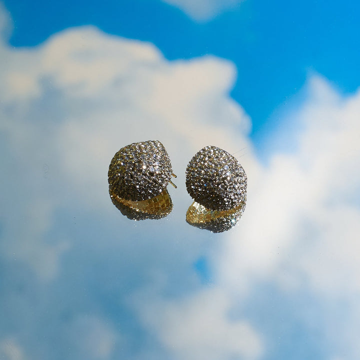 Solitaire Drop Studs - Salty Accessories