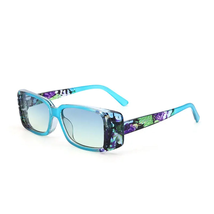 Solstice Mosaic Sunglasses - Blue | Salty
