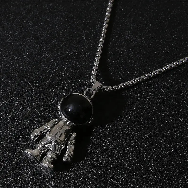 SpaceAce Silver Charm Chain