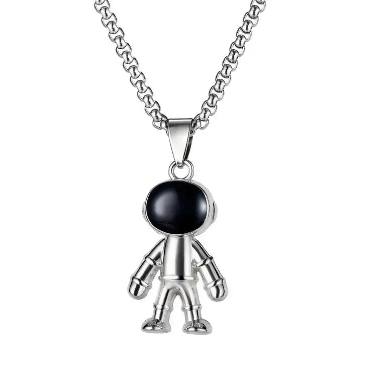 SpaceAce Silver Charm Chain