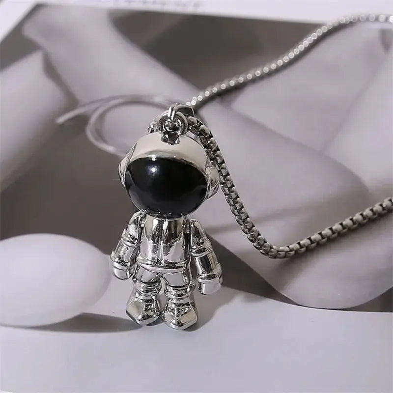 SpaceAce Silver Charm Chain