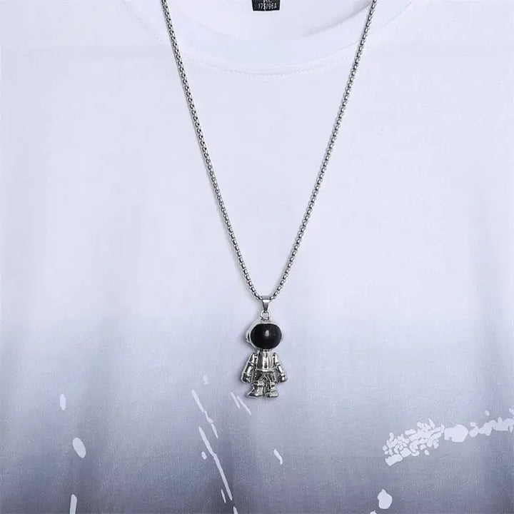 SpaceAce Silver Charm Chain