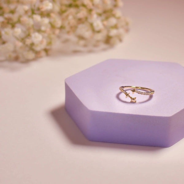 Sparkling Sky Ring