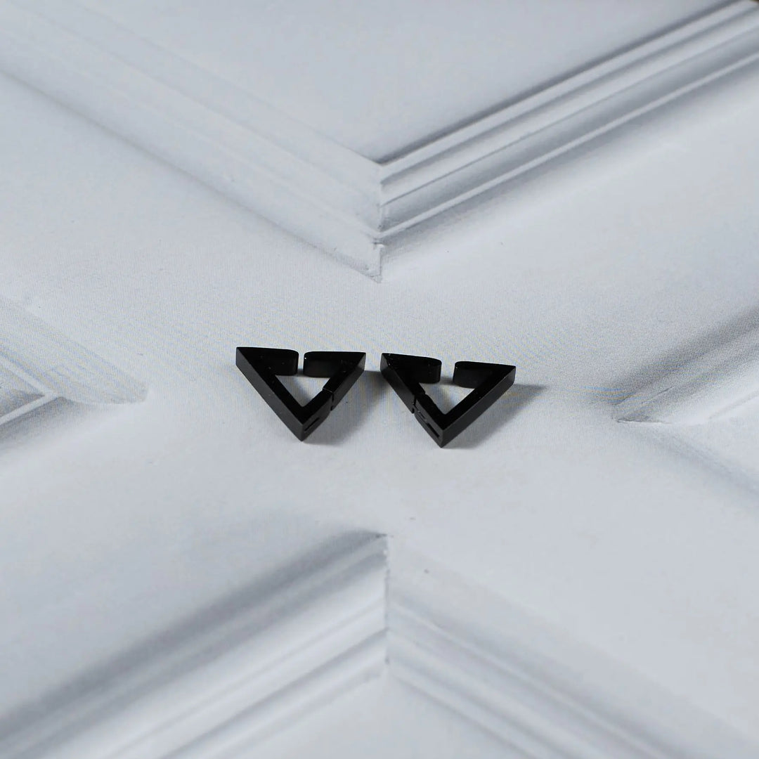 Spartan Steel Earrings (for non-pierced ears) - Salty Accessories