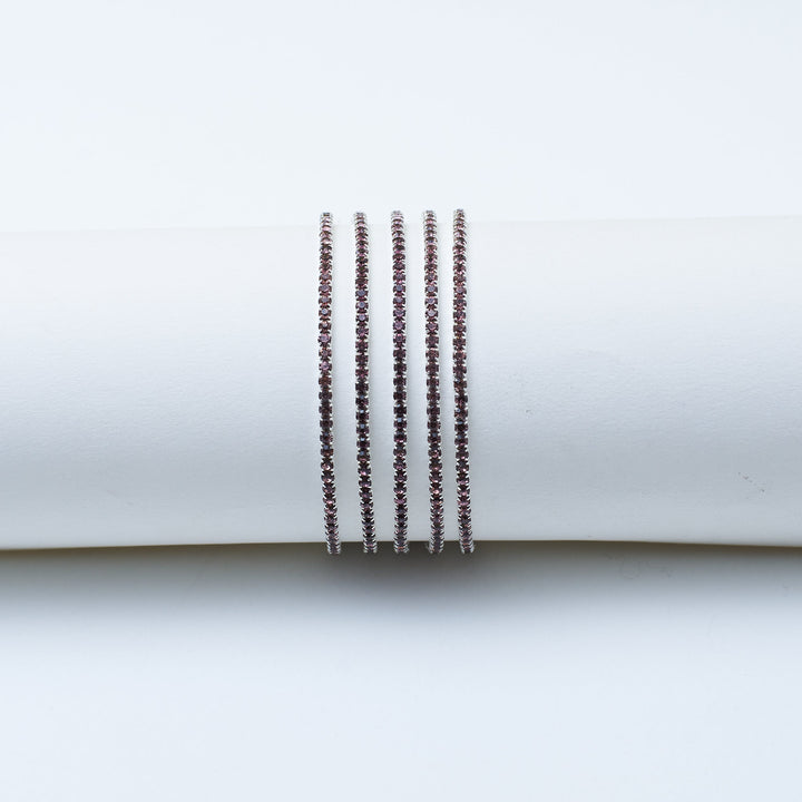 Spring Time Ruby Stretchable Bands (Set of 5) - Salty Accessories