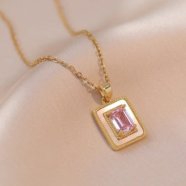Sublime Pink Sophistication Necklace Salty