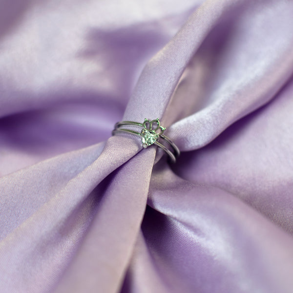 Stacked Silver Chic Ring
