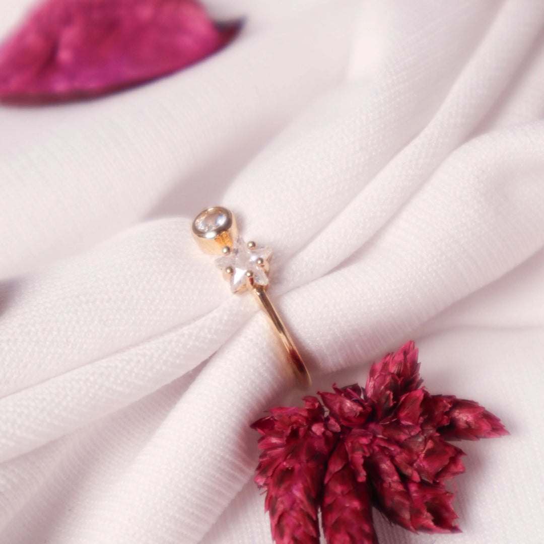 Star Cut Diamond Ring - Salty Accessories