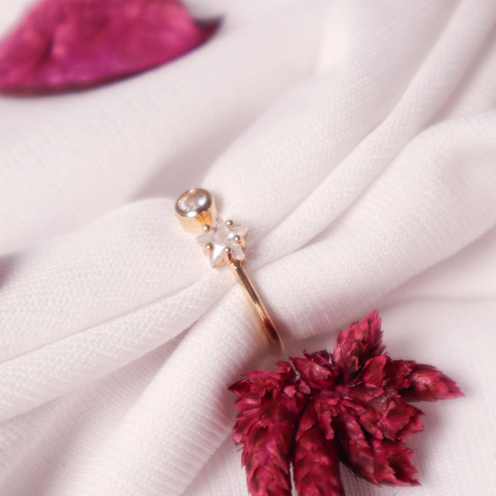 Star Cut Diamond Ring - Salty Accessories