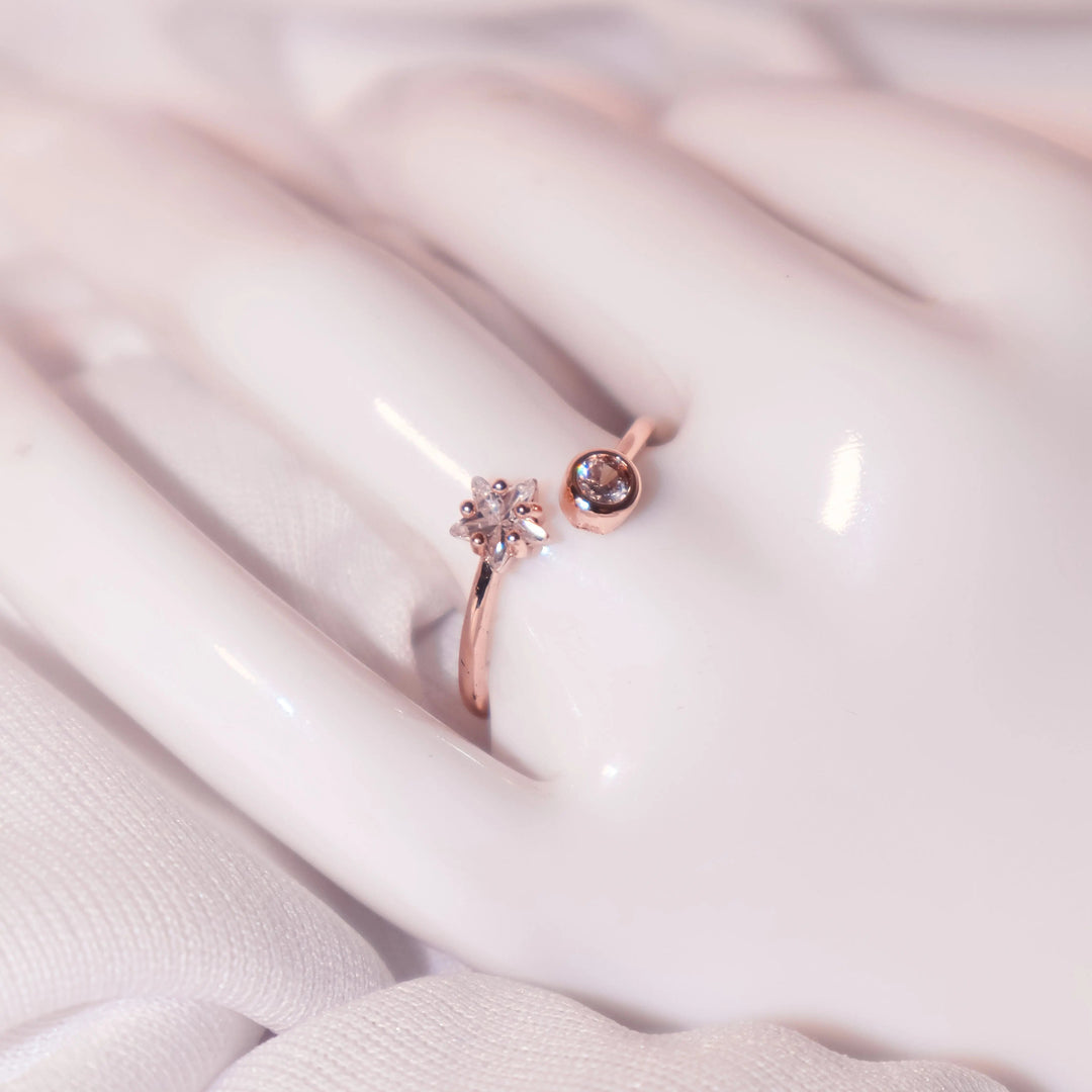 Star Cut Diamond Ring - Salty Accessories
