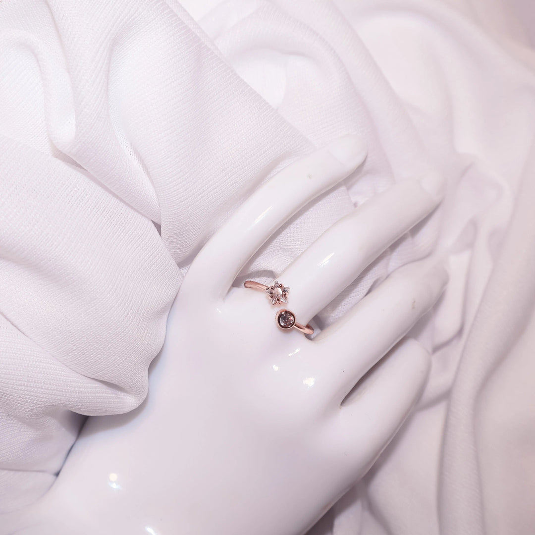 Star Cut Diamond Ring - Salty Accessories